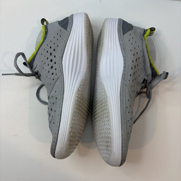 Nike Solarsoft Costa Low Running Shoes White Yellow Volt Men's‎ size 10 Athletic - Picture 5 of 9